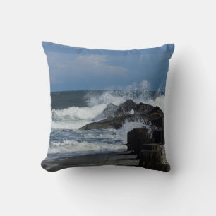 Coussin Casser Des Vagues À La Folie