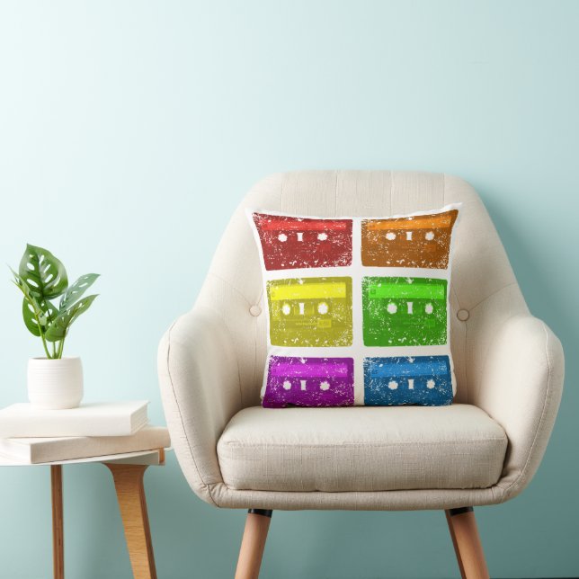 Coussin Cassette, j'ai cet âge (Chaise)