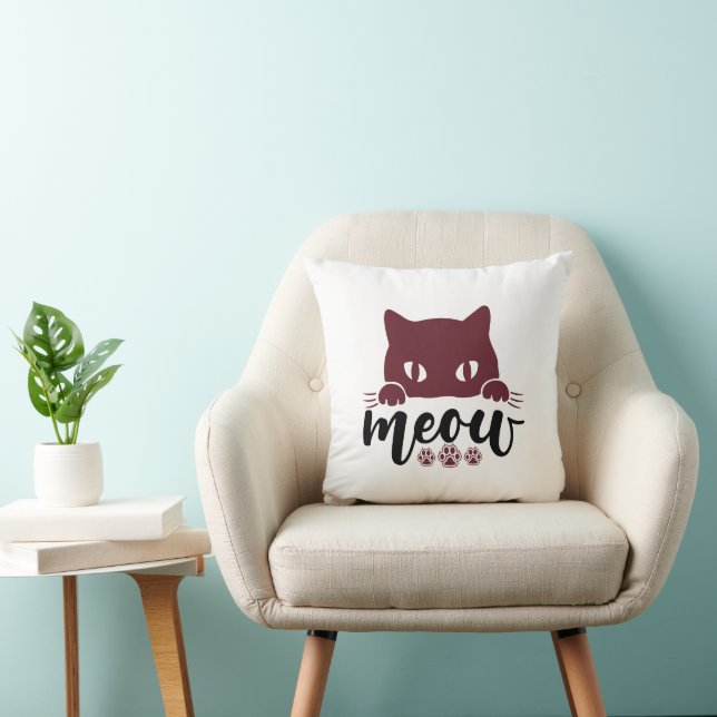 Coussin Cat Devis amusants (Chaise)