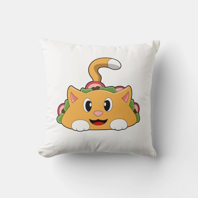 Coussin Cat Taco (Recto)