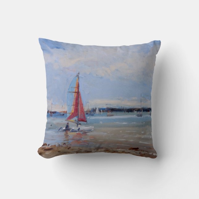 Coussin Catamaran la Bretagne (Recto)