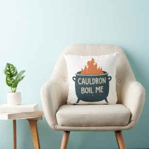 Coussin Cauldron Boil Me : Une aventure fantasque dans la