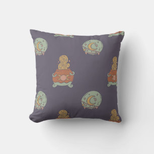 Coussin Cauldron mystique et Motif de boule de cristal