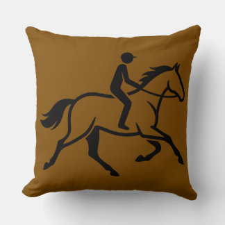 Coussin Cavalier et cheval