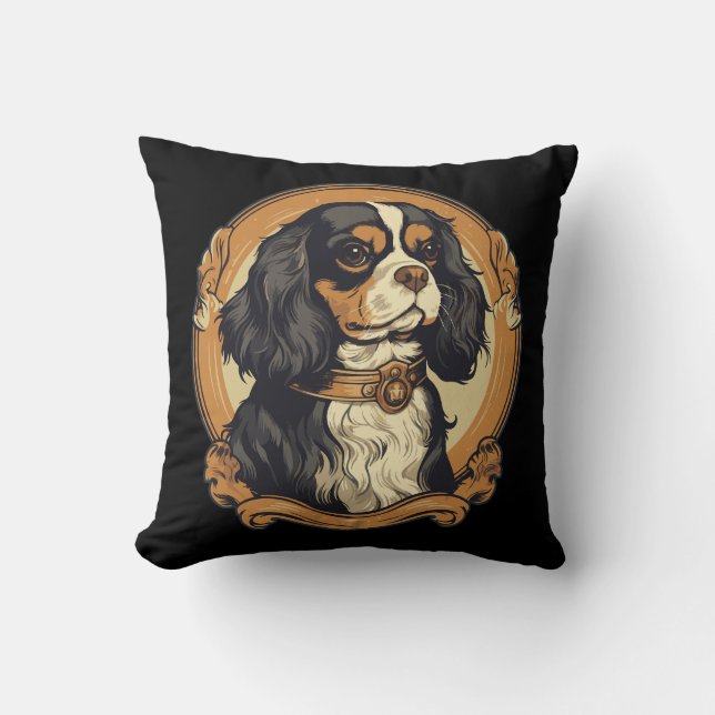 Coussin Cavalier King Charles Spaniel (Recto)