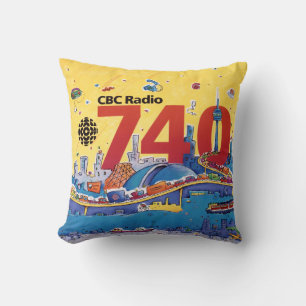 Coussin CBC Radio 740 - Habillage promotionnel (1980)