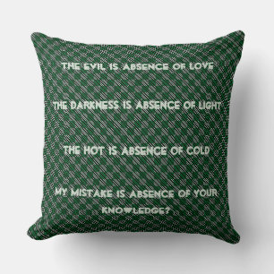 Coussin Ce qui est faux ou correct, dans l'expression