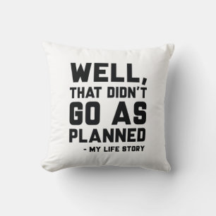 Coussin Cela n’a pas fonctionné comme prévu