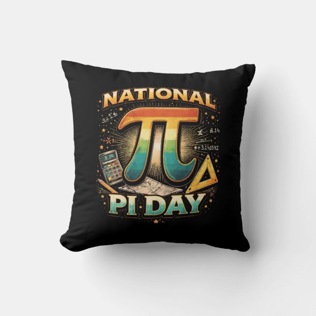 Coussin Celebrate Pi (Recto)