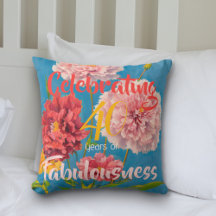 Célébration d'années de fabulence oeillets roses