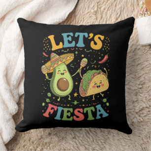Coussin Célébrons Avocat Et Tacos Cinco De Mayo