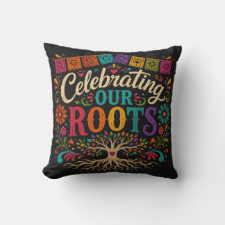 Coussin Célébrons nos racines | Fleurs pour le patrimoine