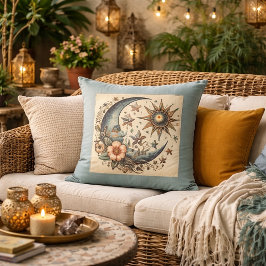 Coussin Céleste vintage