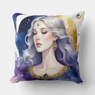 Coussin  Celestial Divine Feminine Spiritual Coffee Cup  