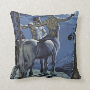 Coussin Centaures (litho de couleur)