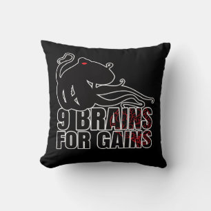 Coussin Céphalopode de poulpe - Geek marin