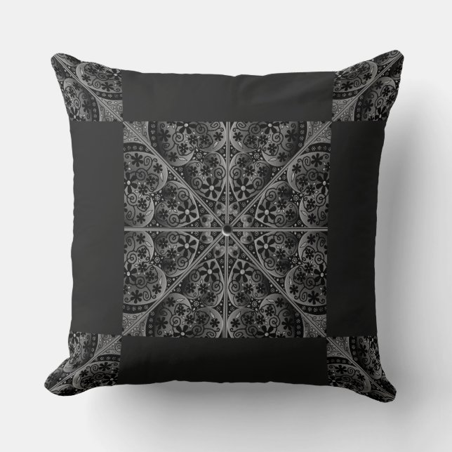 Coussin Céramique noir (Recto)