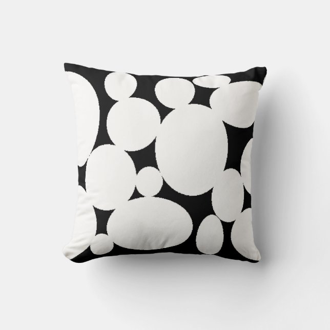 COUSSIN CERCLES BLANCS (Recto)