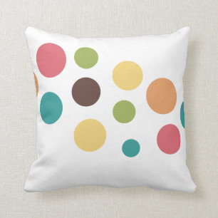 Coussin Cercles colorés