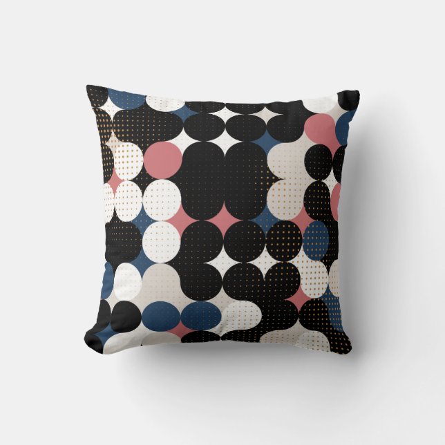 Coussin Cercles et points (Recto)