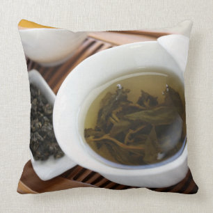 Coussin Cérémonie de thé de chinois traditionnel : thé