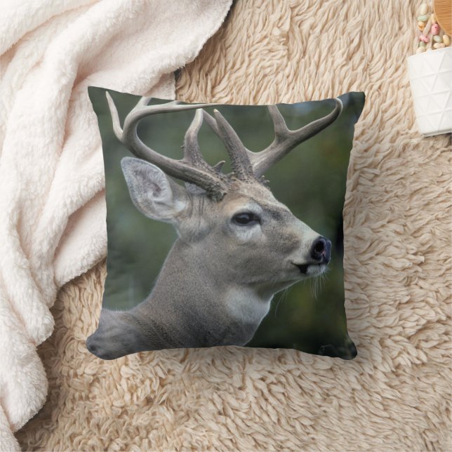 Coussin Cerf à queue blanche | État de Washington (Couverture)