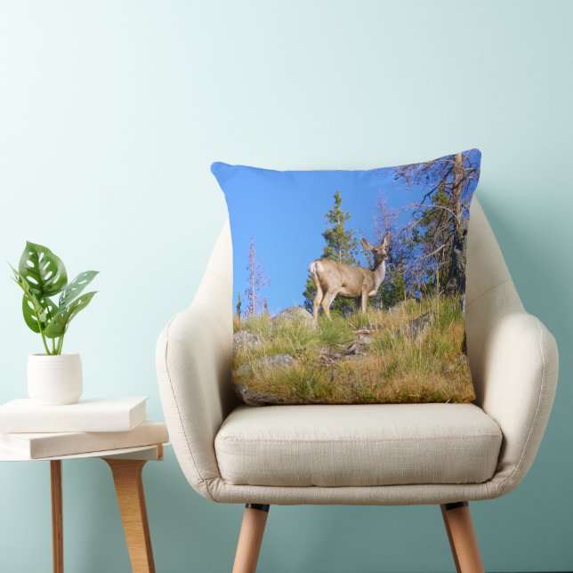 Coussin Cerf de montagne (Chaise)