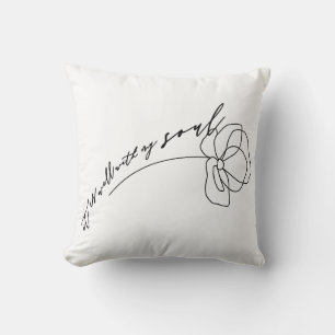 Coussin C'est bien avec My Soul Floral