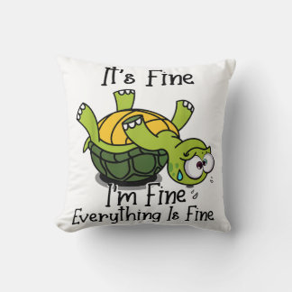 Coussin C'est bon Je vais bien Tout va bien Drôle Mignon T
