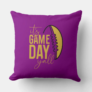 Coussin C'est Jour du Jeu Yall