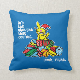 Coussin C'est la pensée qui compte