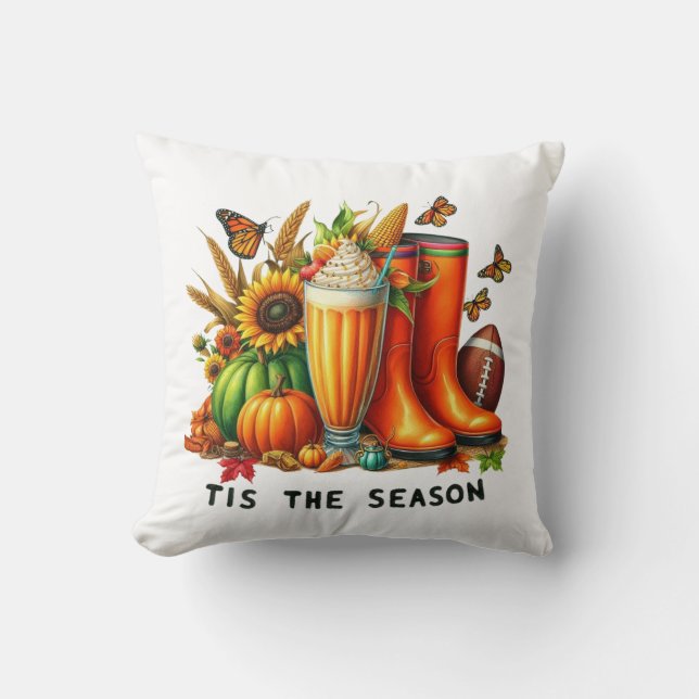 Coussin C'est la saison (Recto)