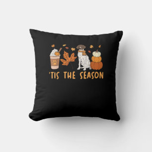 Coussin C'Est La Saison Allemand Raccourci Chien Chute Cit