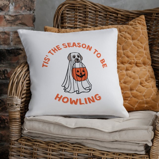 Coussin C'Est La Saison De Guérir Halloween Chien (Créateur téléchargé)