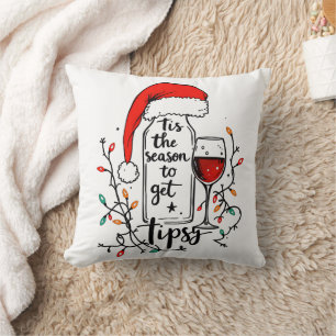 Coussin C'est la saison de se soûler