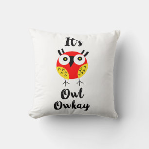 Coussin C'est owl owkay