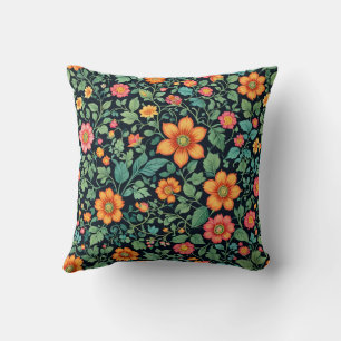 Coussin C'est un motif de fleurs