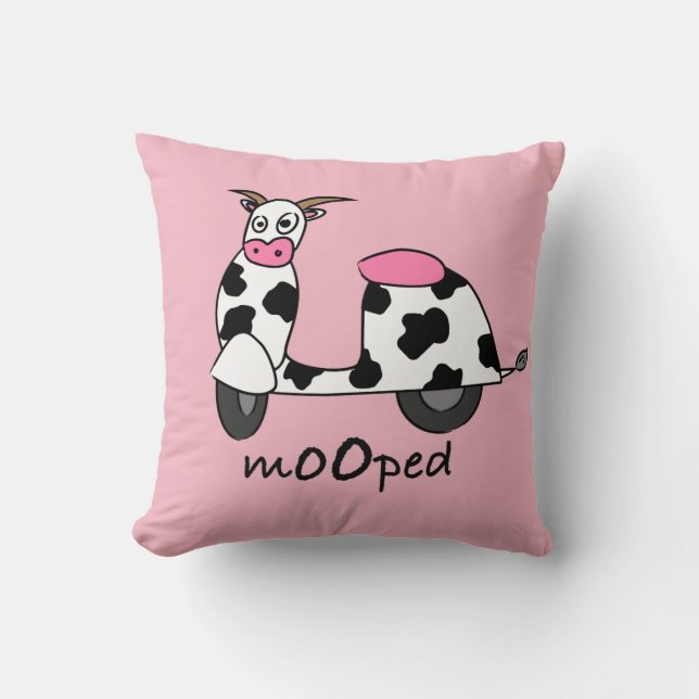 Coussin C'est une Mooped ! (Recto)