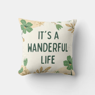 Coussin C'est une vie errante