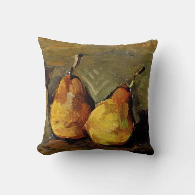 Coussin Cezanne - Deux poires (Recto)