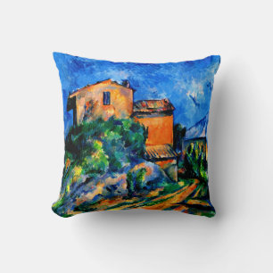 Coussin Cezanne - Maison Maria avec vue sur le Château Noi