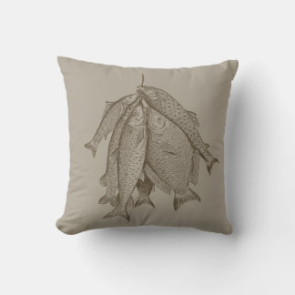 Coussin Chaîne De Poisson