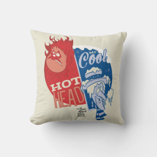 Coussin Chaleur Malheureuse Tête chaude et Neige Malheureu