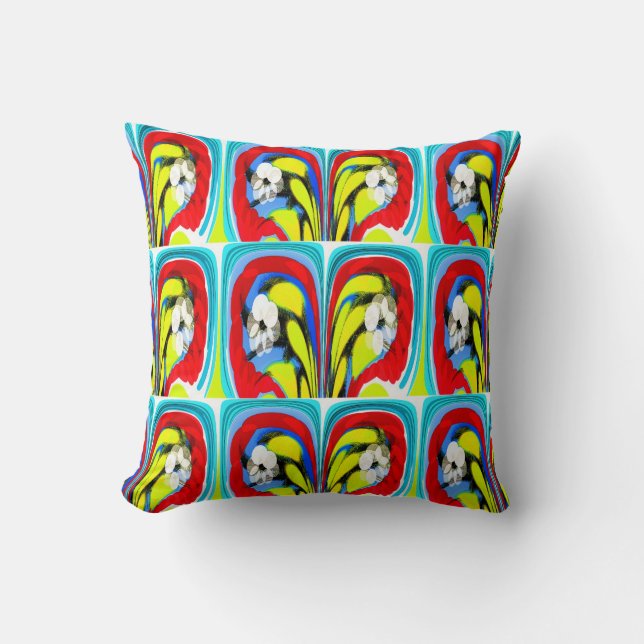 Coussin Chaleur tropicale (Recto)