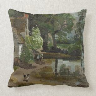 Coussin Chambre de Willy Lott, près de moulin de Flatford