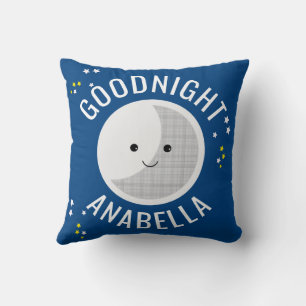 Coussin chambre d'enfants soleil & lune ou nurserie bébé p