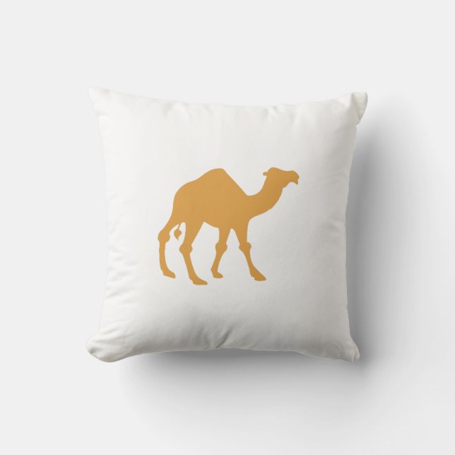 Coussin Chameau Brown (Recto)