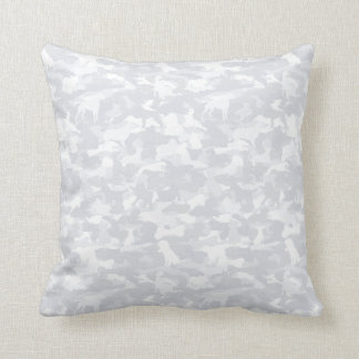 Coussin Chameau de chien et d'os de Whiteout Impression de