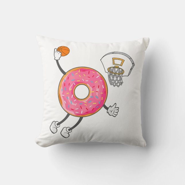 Coussin Champ de nourriture Dunking Donut Hole (Recto)