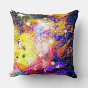 Coussin Champ d'étoiles scintillantes